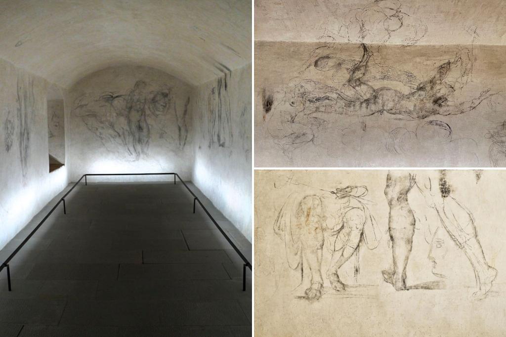 Visitors will be allowed in Florence chapelâs secret room to view drawings some believe are from Michelangelo